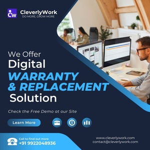 CleverlyWork warranty and replacement solution is an excellent example wherein customer satisfaction drives the sell and growth of an organization.